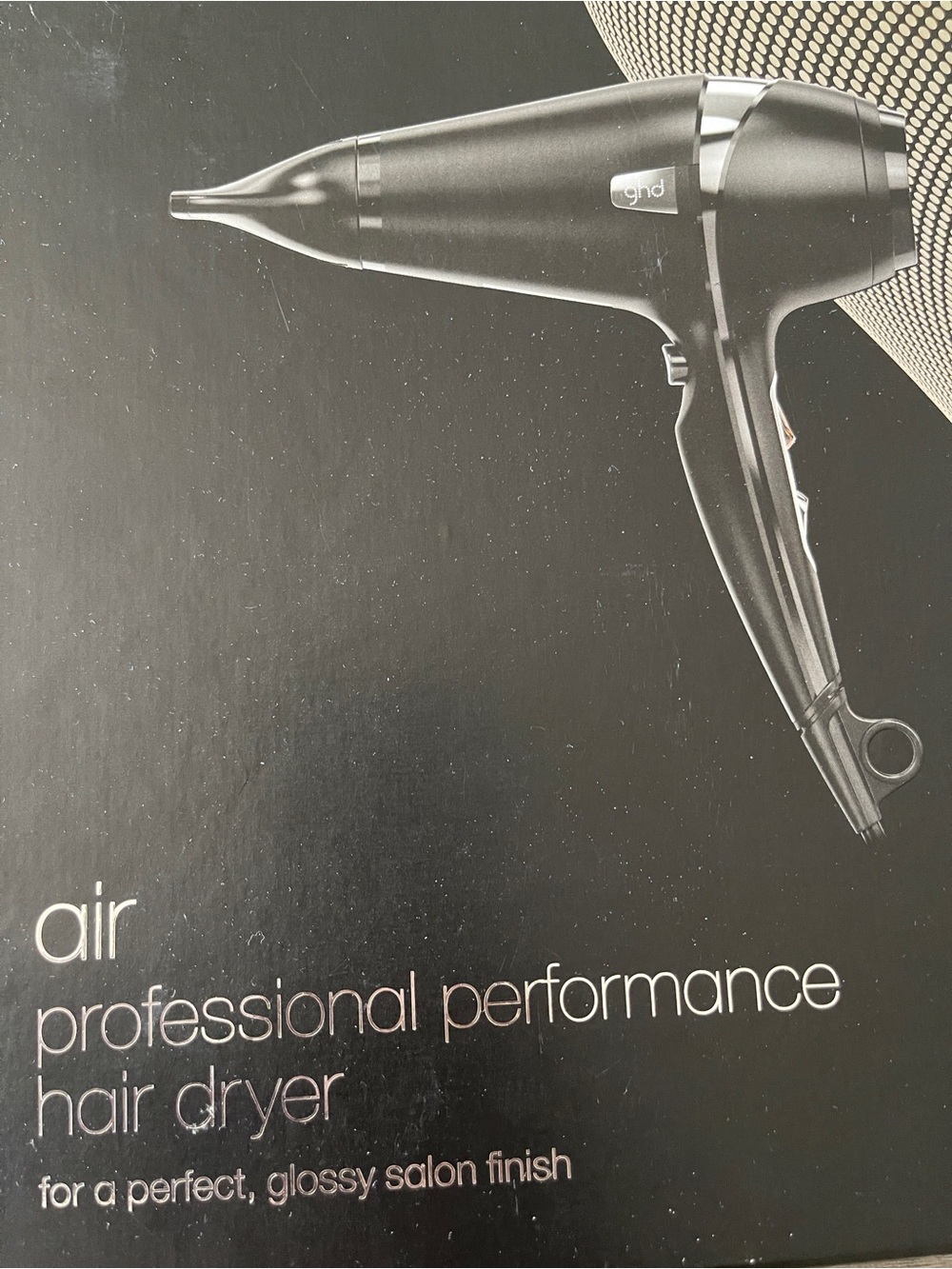 Brand new ghd Professional Hair Dryer - Black
